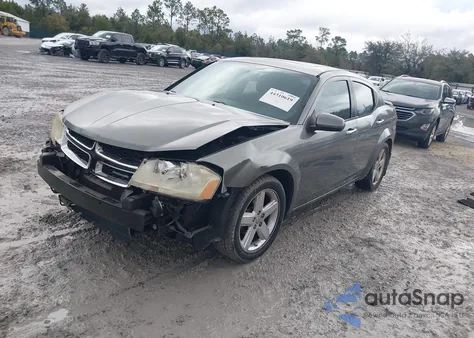 2012 Dodge Avenger Sxt из США, поврежденный, VIN 1C3CDZCBXCN112111